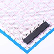 PM254-1-17-W-8.5 排母 2.54mm 1x17P