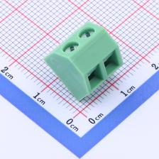 KF127S-5.08-2P 螺钉式接线端子 5.08mm 排数:1 每排P数:2 直针