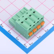 JL2EDGKD-50804G01 插拔式接线端子 5.08mm 排数:1 每排P数:4