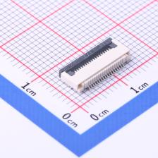 AFC01-S18FCA-00 FFC/FPC连接器 0.5mm P数:18 翻盖式 下接