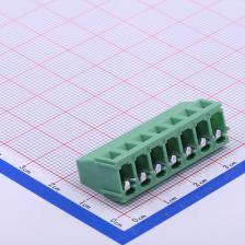 DB128V-5.0-7P-GN-S 螺钉式接线端子 5mm 排数:1 每排P数:7 直针