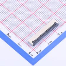 KH-FG0.5-H2.0-39PIN FFC/FPC连接器 0.5mm P数:39 翻盖式 下接