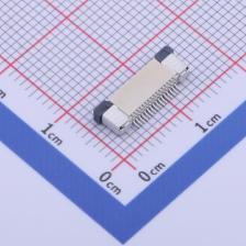 KH-CL0.5-H2.0-16PS FFC/FPC连接器 0.5mm P数:16 抽屉式 上接
