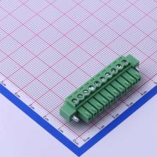 KF2EDGKM-3.81-10P 插拔式接线端子 插头 3.81mm 排数:1 每排P数: