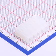 HX50807-5Y 压线端子胶壳 5.08mm 1x5P 透明