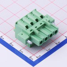 2EDGKDFM-5.08-04P-14-00A(H) 插拔式接线端子 插头 5.08mm 排数: