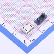 YTC-MC5T-43 USB连接器 Micro-B 母座 直插