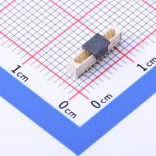 HC-0.8-10PLT 线对板/线对线连接器 0.8mm 1x10P 立贴