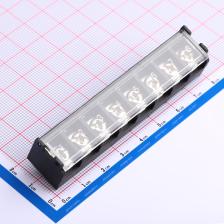 DBT50G-9.5-8P-BK-P 栅栏式接线端子 DBT50G-9.5-8P-BK-P 白盖