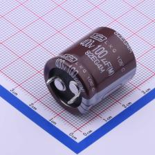 ELXQ401VSN101MP25S 牛角型电解电容 100uF ±20% 400V