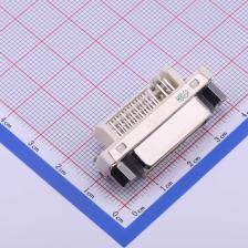 QH11121-DAT1-4F D-Sub/DVI/HDMI连接器 DVI 母 P数:24+5