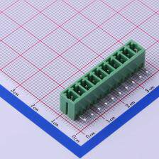 KF2EDGR-3.5-10P 插拔式接线端子 板端/插座-闭口 3.5mm 排数:1