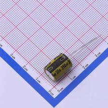 LKME1251V391MF 直插铝电解电容 390uF ±20% 35V