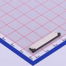 X10B25U24T FFC/FPC连接器 1mm P数:24 抽屉式 上接 镀锡