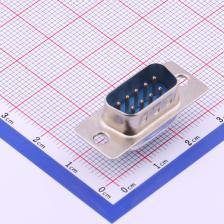 DS1033-09MUNSiSS D-Sub/DVI/HDMI连接器 D-Sub 公 P数:9 蓝色,镀