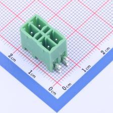 KF2EDGKRH-3.81-2*2P 插拔式接线端子 板端/插座-闭口 3.81mm 排