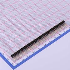 X6511WR-39H-C30D60R1 排针 2.54mm 1x39P 弯插 方针