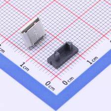 YTC-MC-5AB565 USB连接器 Micro 5P 立式 帖片 卷边 TPS