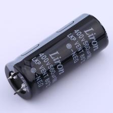 LKP2G561MQ060K40B 牛角型电解电容 560uF ±20% 400V