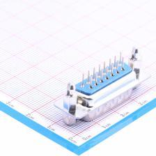 DB15 公头蓝色带固定螺柱双排 D-Sub/DVI/HDMI连接器 DB15 公头