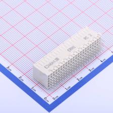 114113 板对板连接器 PIN：110 间距2mm 母 直插