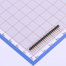 X4611WVS-21I-C40D44R1 排针 2mm 1x21P 立贴 方针