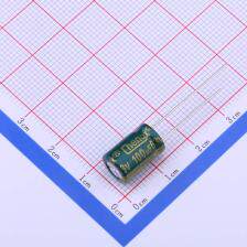 GR107M063F12RR0VL4FP0 直插铝电解电容 100uF ±20% 63V 绿高频
