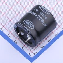 LHL500TC221M030BEGHT 牛角型电解电容 220uF ±20% 500V