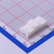 HX20018-9Y 压线端子胶壳 2mm 1x9P 带扣 白色公头