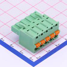 2EDGKDF-5.08-05P-14-00A(H) 插拔式接线端子 插头 5.08mm 排数:1