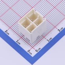 1376386-1 线对板/线对线连接器 5mm 2x2P 直插