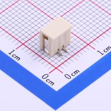 HX15001-2AB 线对板/线对线连接器 1.5mm 1x2P 立贴 母座