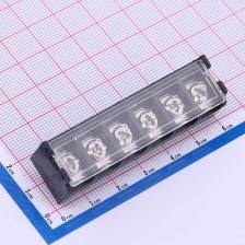 DBT50G-9.5-6P-BK-P 栅栏式接线端子 DBT50G-9.5-6P-BK-P 白盖