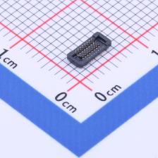 YXT-BB10-16S-02 板对板连接器 PIN：16 间距0.4mm 母 立贴