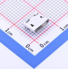U255-051T-4BH82-F1S USB连接器 Micro-B 母座 卧贴
