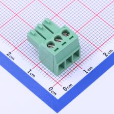 PF350-C03ASMN1 插拔式接线端子 插头 3.5mm 排数:1 每排P数:3