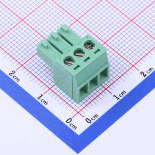 PF350-C03ASMN1 插拔式接线端子 插头 3.5mm 排数:1 每排P数:3