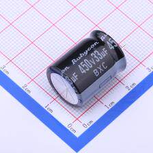 450BXC33MEFCCE16X20 直插铝电解电容 33uF ±20% 450V