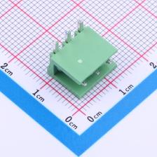 JL396R-39603G01 插拔式接线端子 3.96mm 排数:1 每排P数:3 绿色