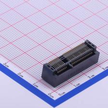 91304-90-052R2 金手指连接器 mPCI-E 0.8mm P数:52 镀金G/F