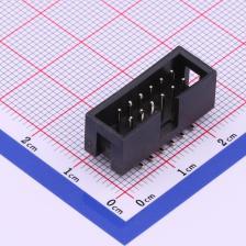 321012MG0ABK00A01 IDC连接器(牛角/简牛) 2.54mm 每排P数:6 排数
