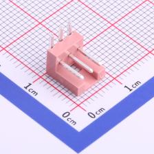 HX25013-3WAQ 线对板/线对线连接器 2.5mm 3P 卧式反向平弯插件
