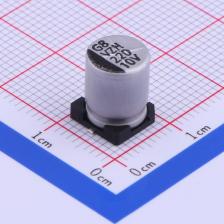 VZH221M1ATR-0810 贴片型铝电解电容 220uF ±20% 10V