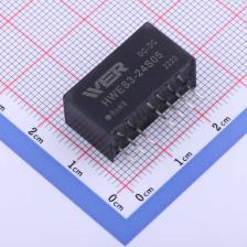 HWES3-24S05 电源模块 宽压，3W SIP 封装，隔离稳压输出系列