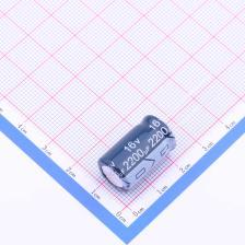 ECR1CLY222MLL125020 直插铝电解电容 2200uF ±20% 16V