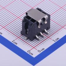 X3025WVS-2x03D-LPSW 线对板/线对线连接器 3mm 2x3P LCP 焊片式