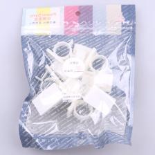 ACLTTGL0K9 卡箍扣件 可调式固定座理线夹白色 OD范围:16~20mm 10