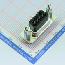 DS1034-01-09MBN044(铁材） D-Sub/DVI/HDMI连接器 D-Sub 公 P数: