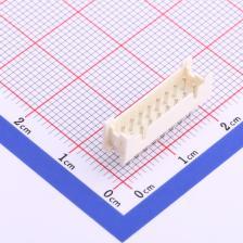 HX20017-16A WH 线对板/线对线连接器 2mm 2x8P 直插 白色