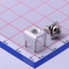 T44028 冷压端子 螺钉端子 四脚 M4 二件套